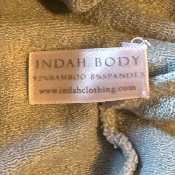 INDAH Baby Ruth Bamboo Blend Off-Shoulder Mini Dress – Size‎ Small - Picture 7 of 8